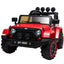 ROVO KIDS Electric Ride On 12V 4WD Jeep Inspired Car Boys Toy Battery Red