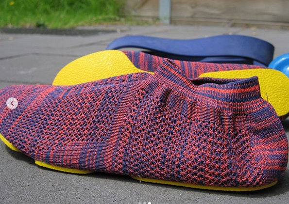 XtremeKinetic Minimal training shoes red/blue US WOMEN(8-9) US MAN(6.5 -7.5) EURO SIZE 39-40