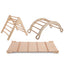 Lifespan Kids Pikler Climbing Frame Package with Slide, Arch and Triangle