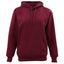 Adult Unisex Men's Basic Plain Hoodie Pullover Sweater Sweatshirt Jumper XS-8XL, Burgundy, XL