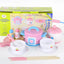 Kids Wooden Kitchen Tea Set Pretend Play