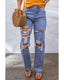 Azura Exchange Destroyed Boyfriend Jeans - 16 US
