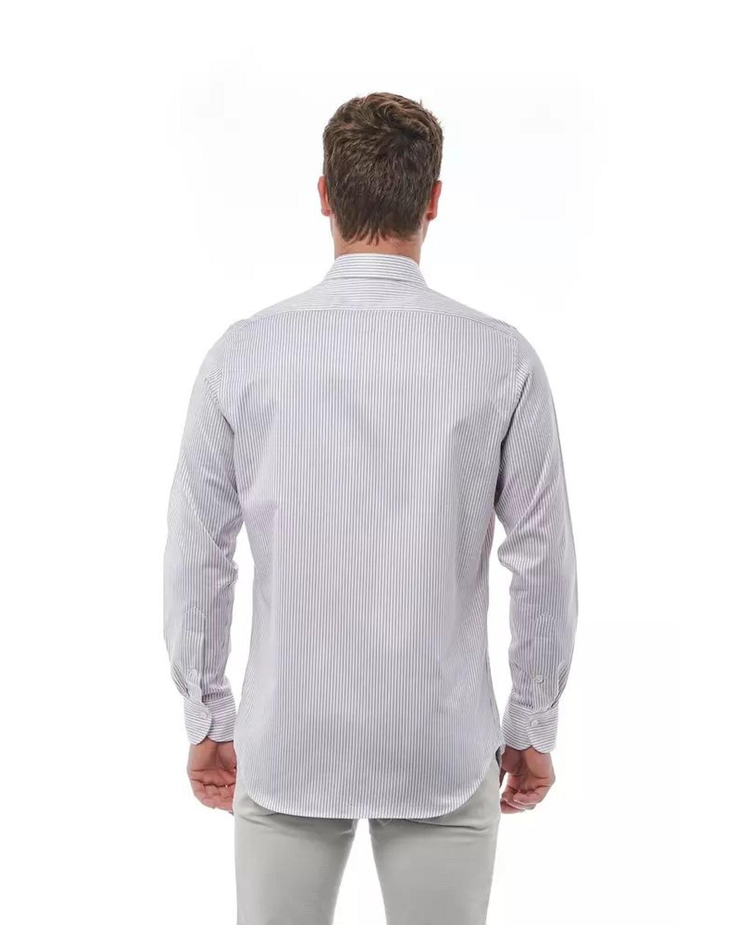 Bagutta Men's White Cotton Shirt - M