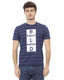 Short Sleeve T-shirt with Front Print XS Men