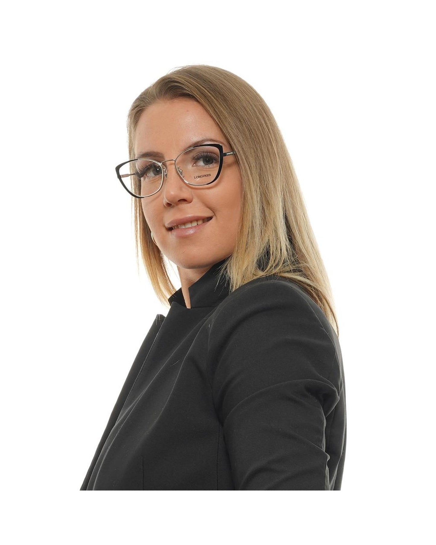 Longines Women's Black Optical Frames - One Size
