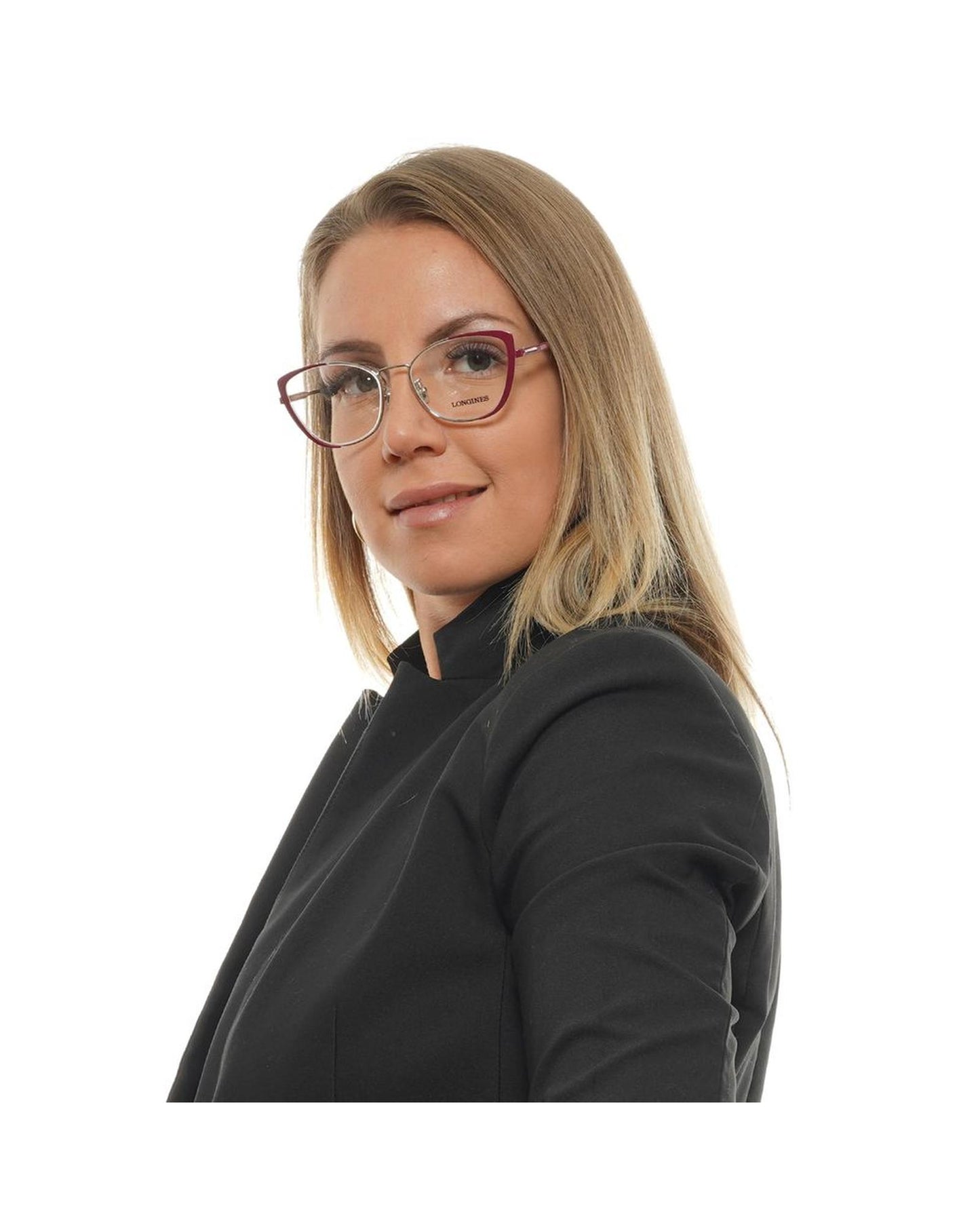 Longines Women's Burgundy Optical Frames - One Size