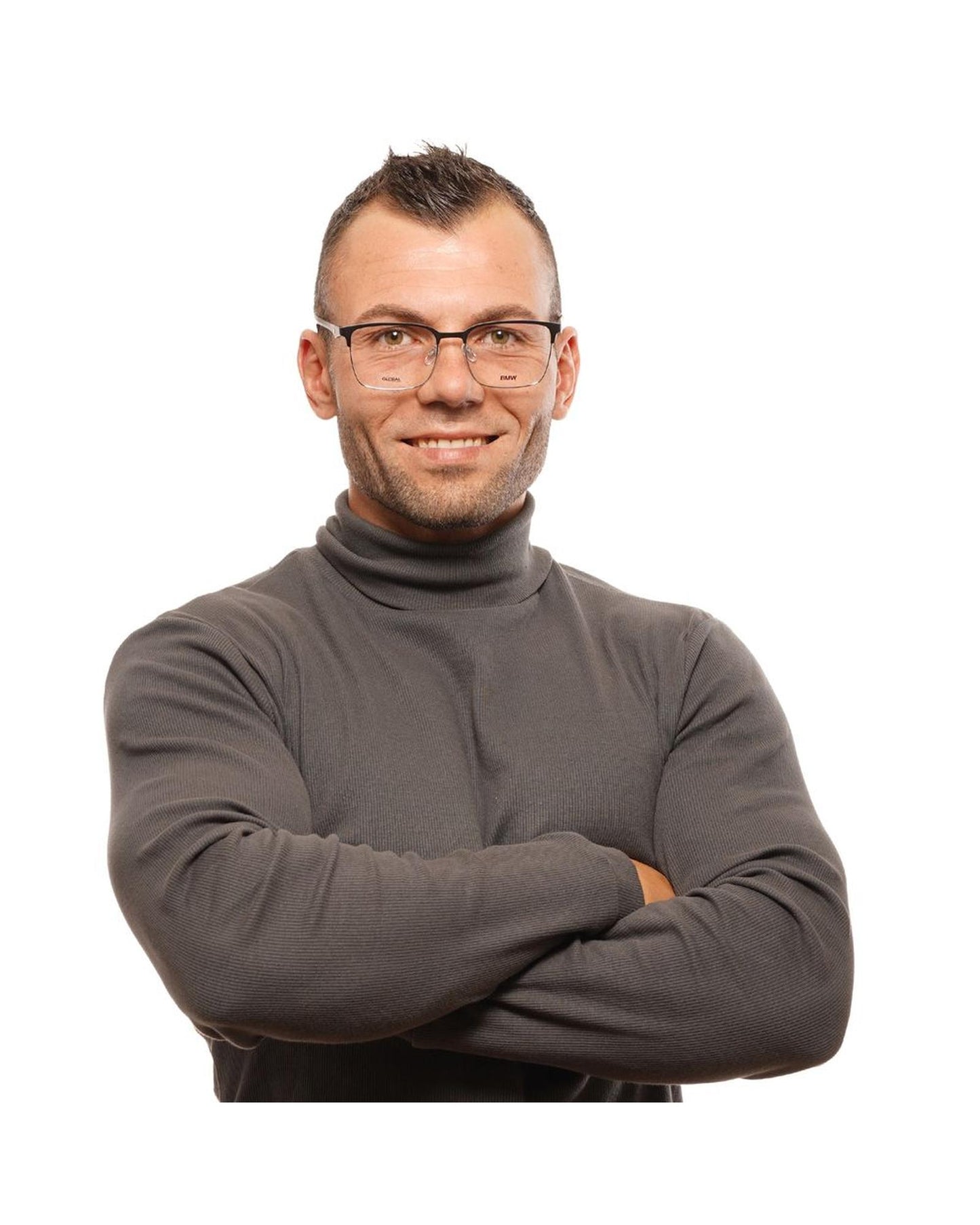 BMW Men's Black Optical Frames - One Size