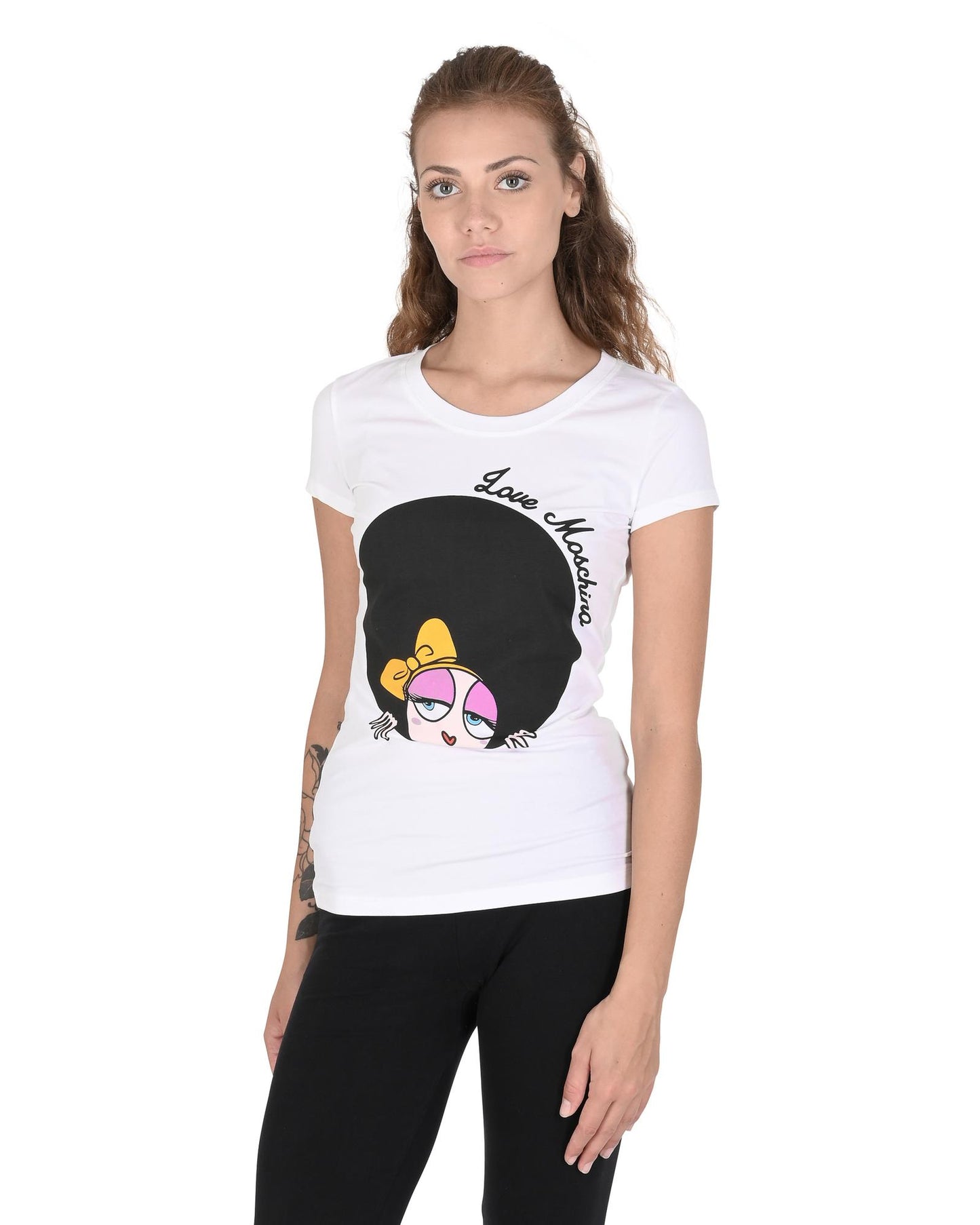 Cotton Blend Tee - 40 EU