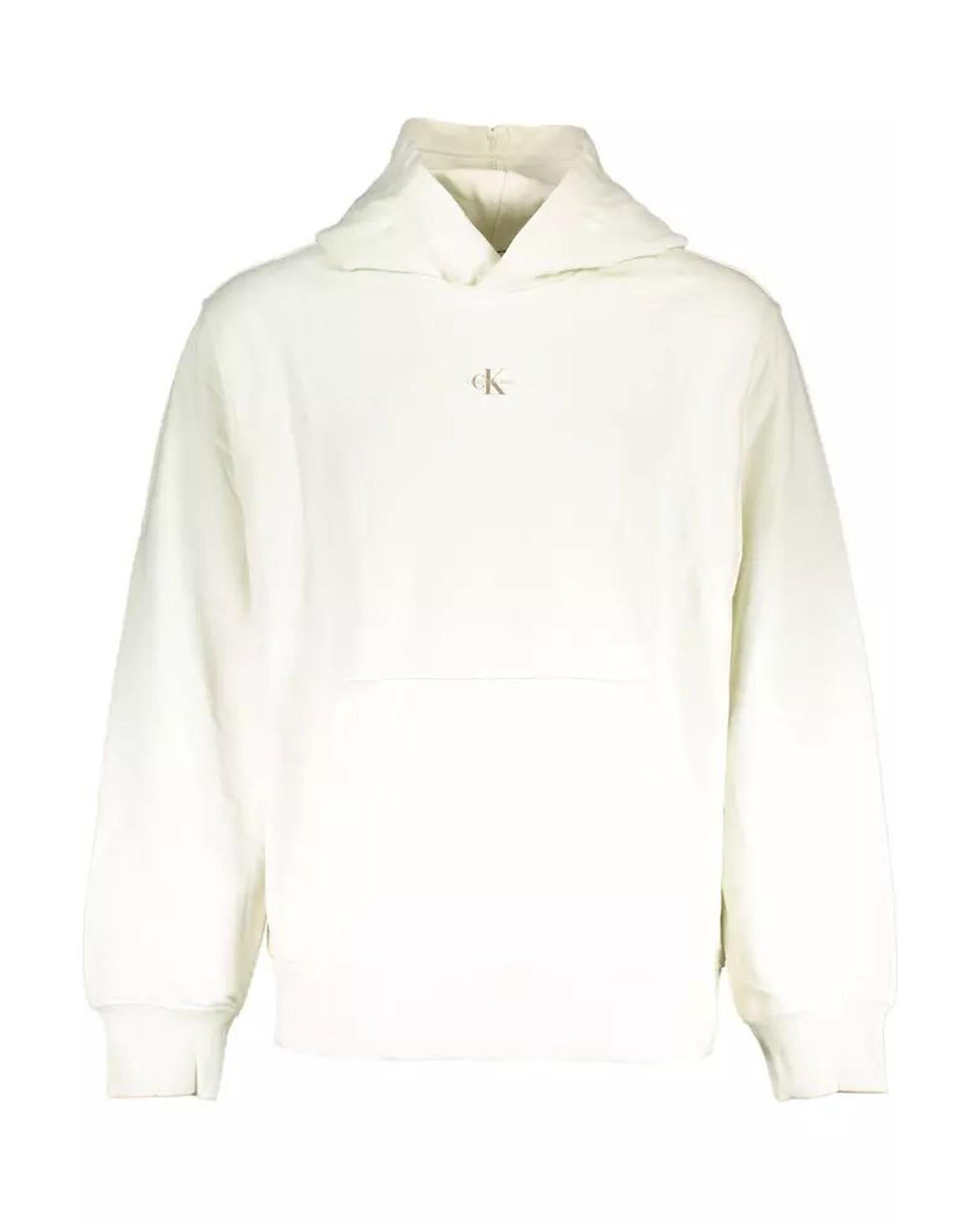 Calvin Klein Men's White Cotton Sweater - XL