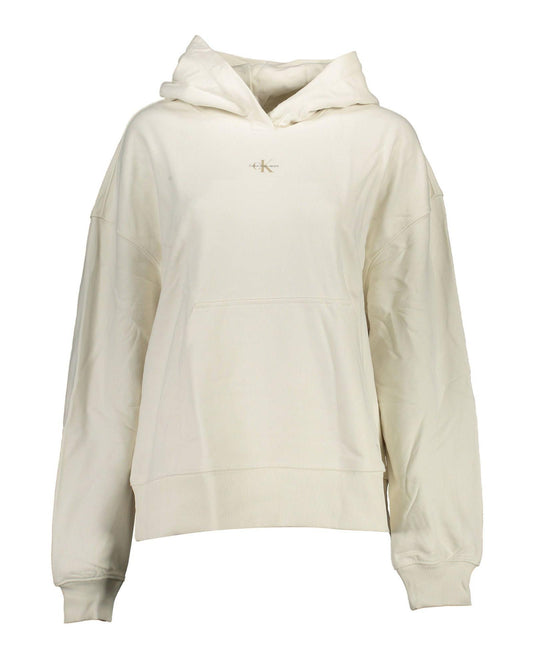 Calvin Klein Women's White Cotton Sweater - S