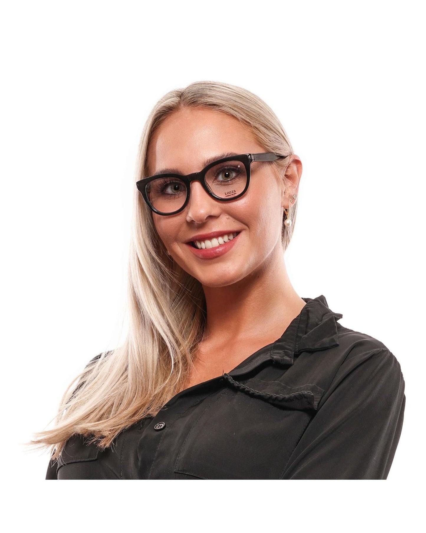 Lozza Women's Black Optical Frames - One Size