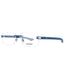 Longines Men's Blue Optical Frames - One Size