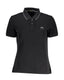 Napapijri Men's Black Cotton Polo Shirt - M