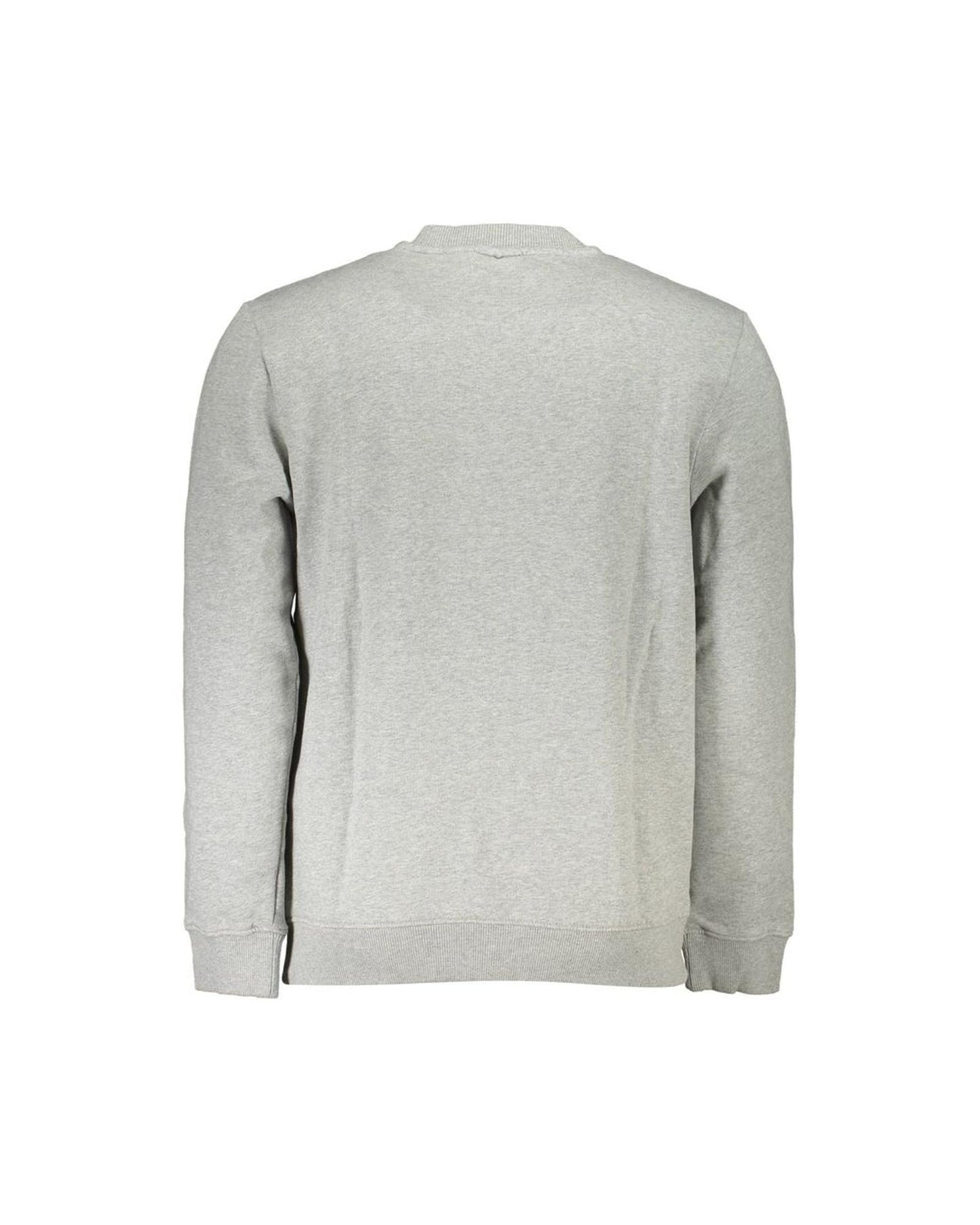 Napapijri Men's Gray Cotton Sweater - 2XL