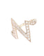 Authentic Sterling Silver CZ Crystal Ring 50 EU Women