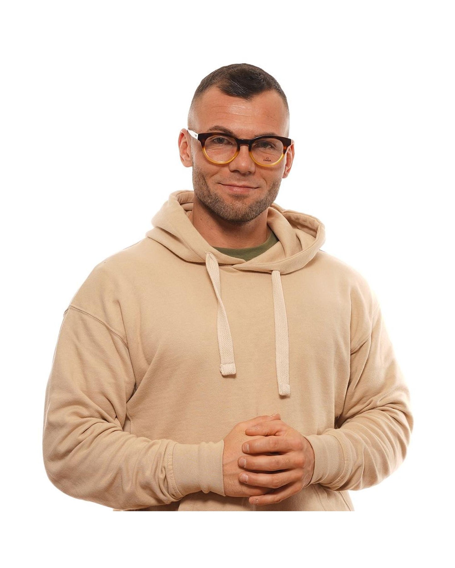 Omega Men's Brown Optical Frames - One Size