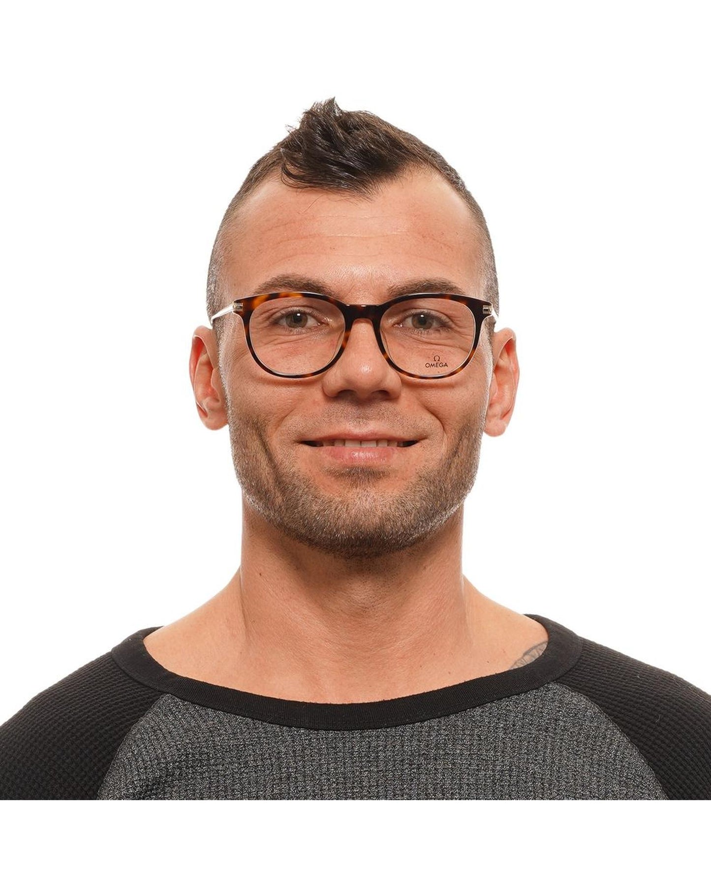 Omega Men's Brown Optical Frames - One Size