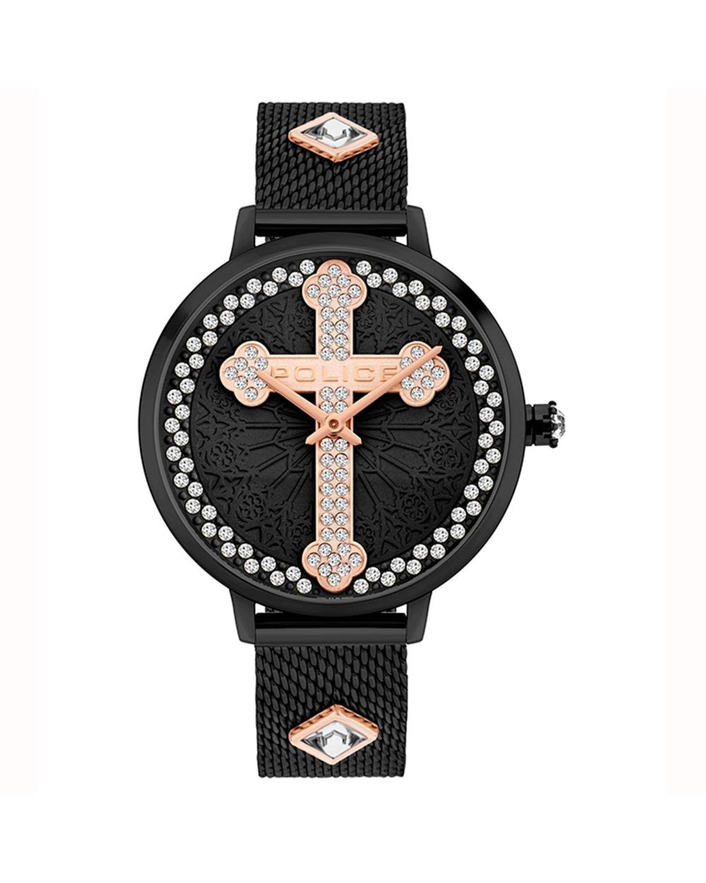 Police Women's Black Watch - One Size