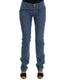 Costume National Women's Blue Wash Cotton Slim Denim Jeans - W26 US