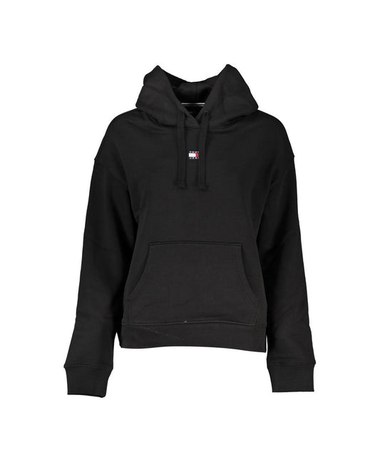 Tommy Hilfiger Women's Black Cotton Sweater - XL