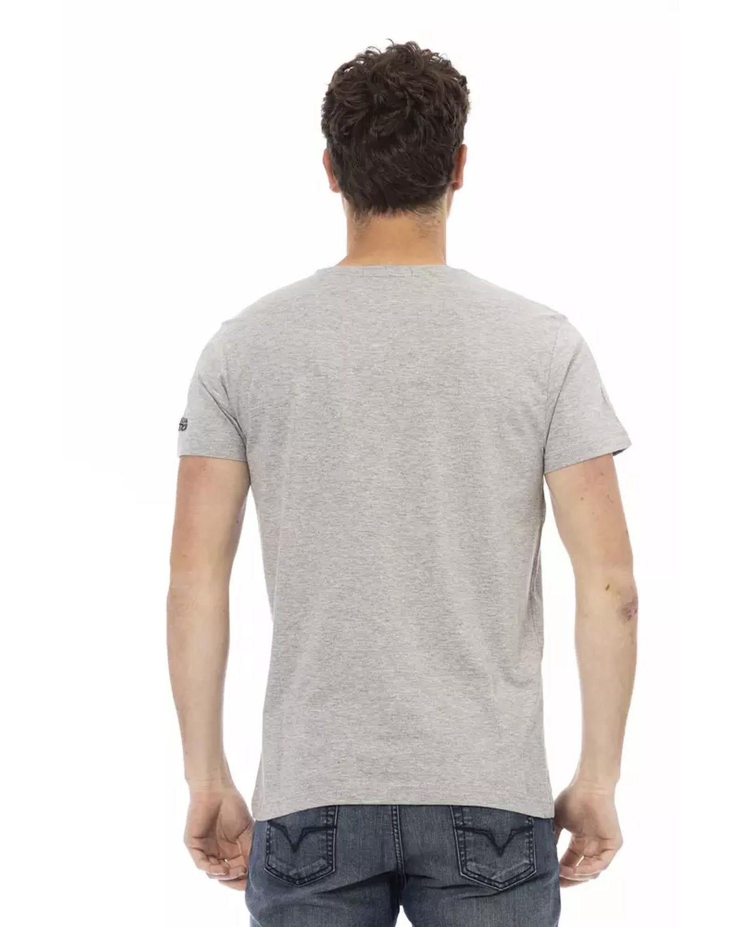 Short Sleeve T-shirt with Round Neck L Men