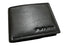 Futura Mens RFID Leather Fold Over Wallet w/ Gift Box - Black