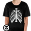 Adult Mens Womens Skeleton T Shirt Top Day Of The Dead Halloween Bones - S