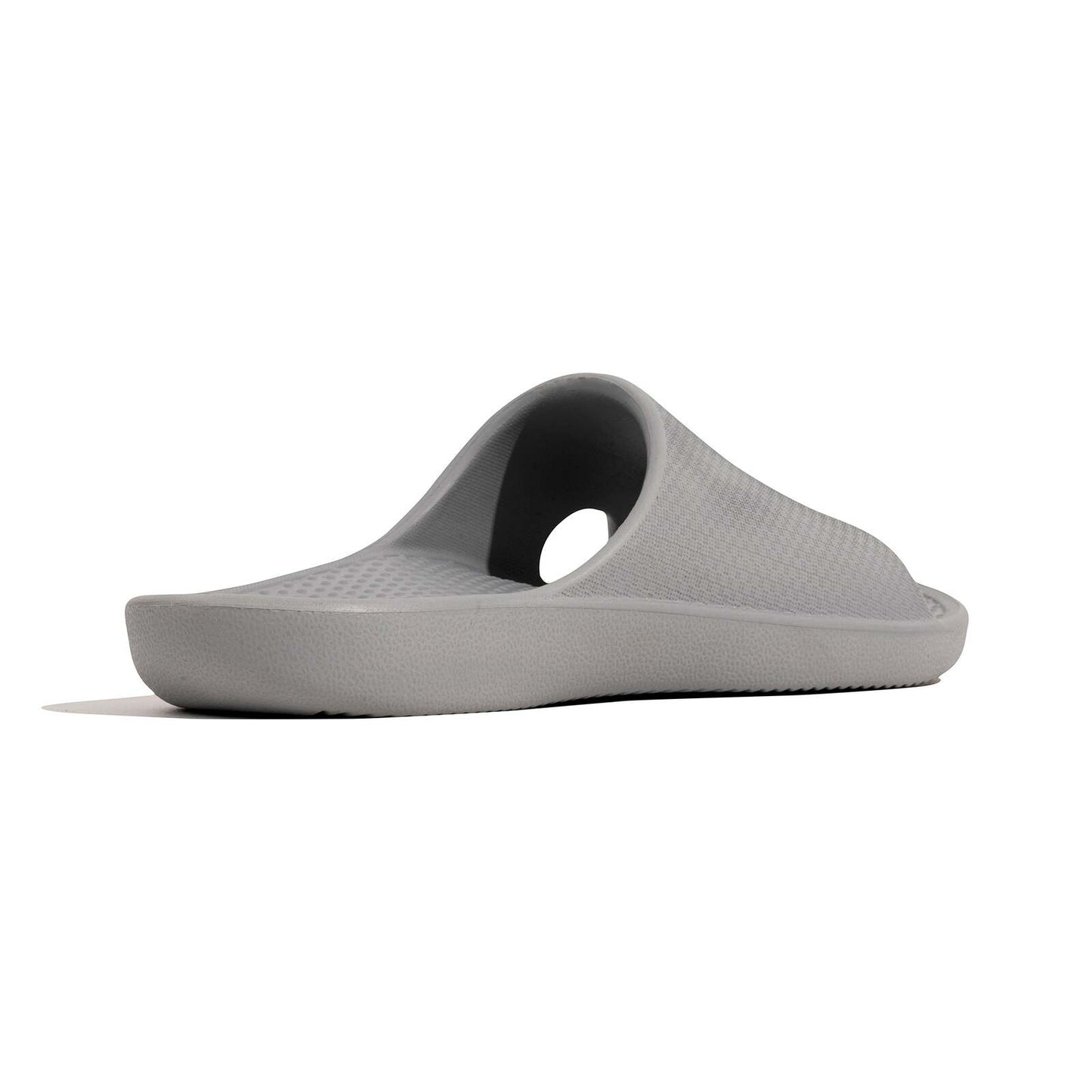 Archline Rebound Orthotic Slides Flip Flop Thongs Slip On Arch Support - Stone Grey - Euro 36