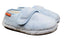 ARCHLINE Orthotic Plus Slippers Closed Scuffs Pain Relief Moccasins - Baby Blue - EU 42