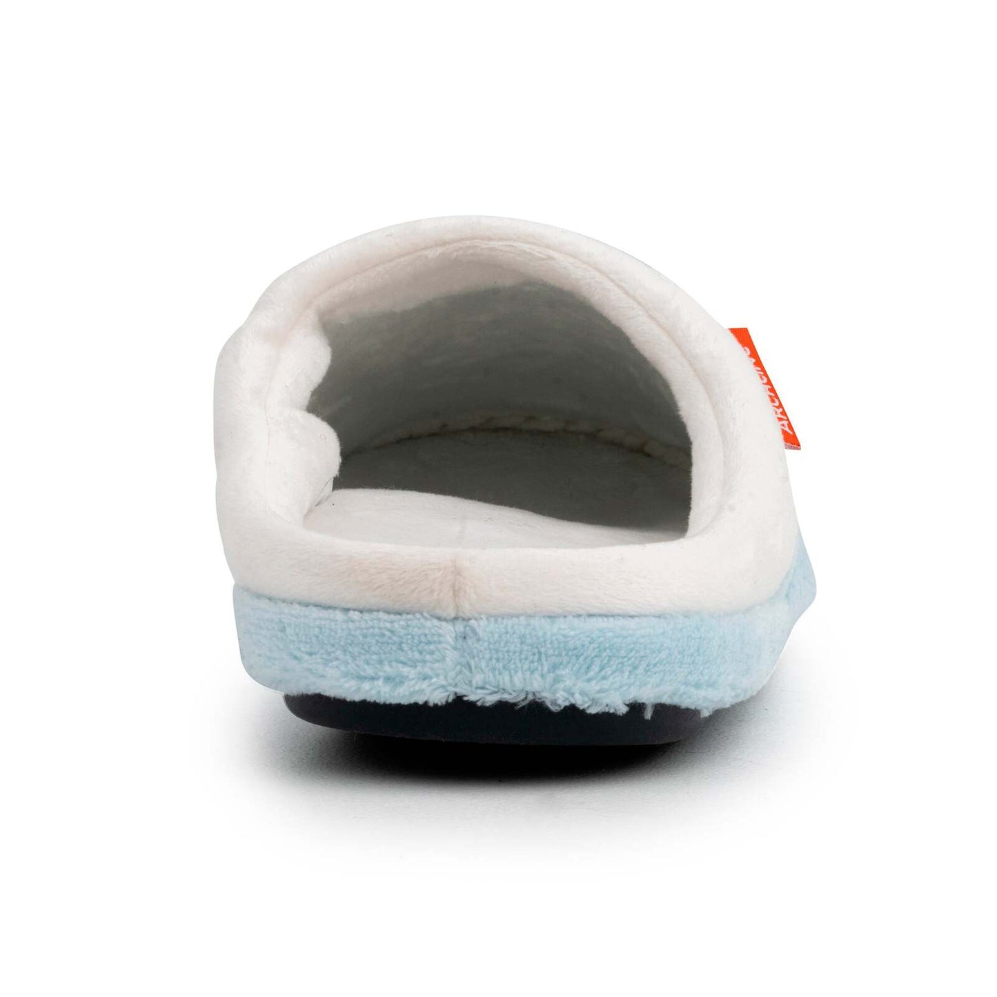 ARCHLINE Orthotic Slippers Slip On Arch Scuffs Pain Relief Moccasins - Baby Blue - EU 35