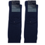 2x Pairs SCHOOL SOCKS Plain Ribbed Knee High Cotton Rich Girls Boys Unisex Kids - - 9-12 (5-8 Years Old)