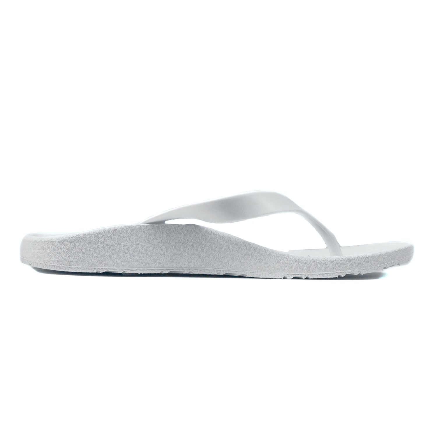ARCHLINE Flip Flops Orthotic Thongs Arch Support Shoes Footwear - White/White - EUR 45