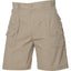 HUSKI Mens Cargo Shorts Work Casual Workwear - Bone - 4XL (112cm Waist)