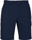 Mens Cargo Shorts 100% Cotton Casual Work Wear Half Pants Summer Army Military - Navy - 36 (92cm)