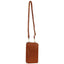 Pierre Cardin Ladies Leather Cross Body Bag/Wallet Bag/Clutch Wallet - Cognac
