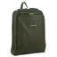 Pierre Cardin Rustic Womens Leather Backpack Bag Handbag Back Pack Travel - Olive