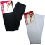 2 Pairs Ladies Over The Knee Socks Plain Black + White High Thigh Long Stockings