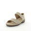 AEROCUSHION Women's MOOSE2 Sandals Beige Shoe 7US