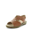 KIARFLEX Women's KADE Sandals Tan Shoe 40EU