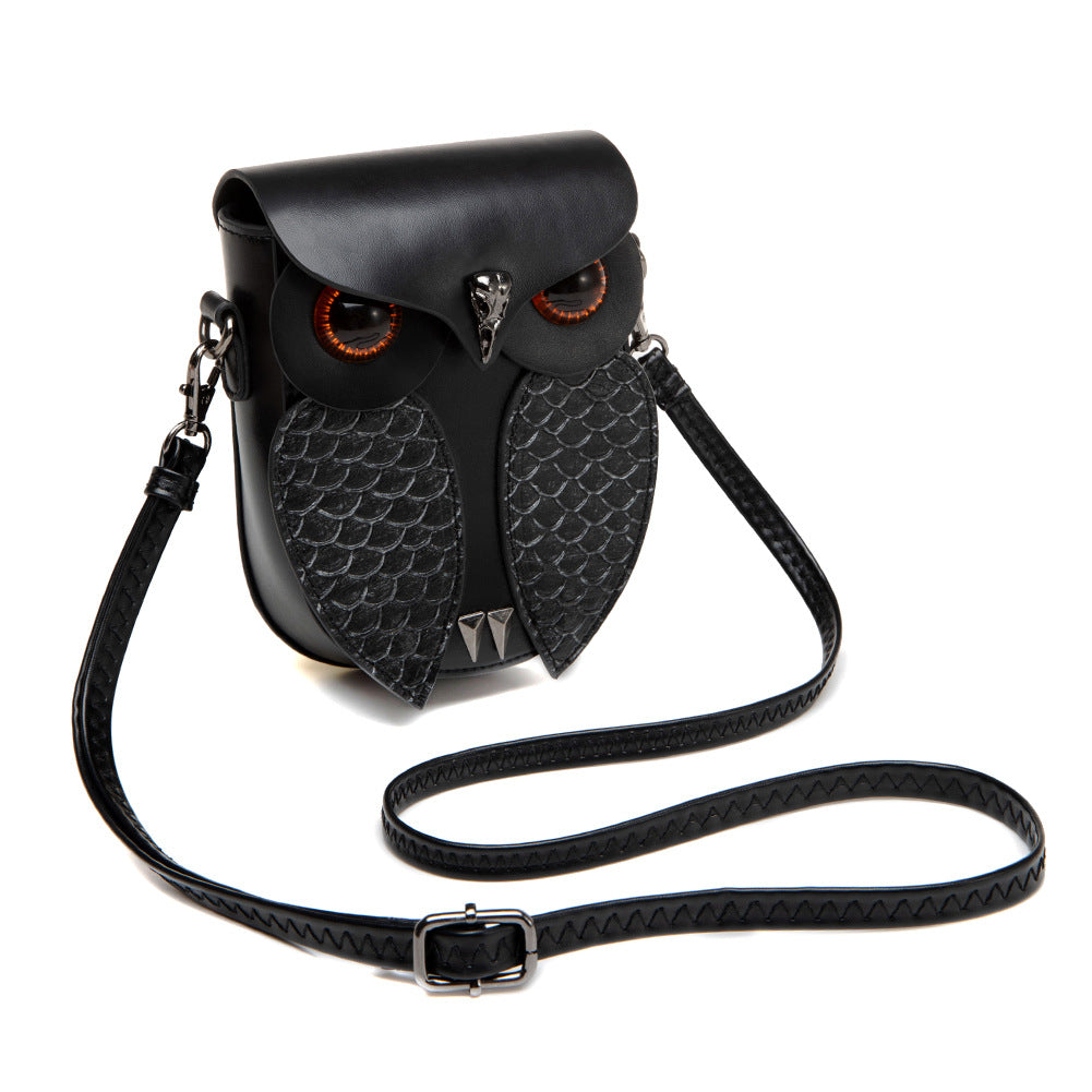 Creative Owl Design Crossbody Shoulder Bag ��� Compact, Unique & Stylish for Women