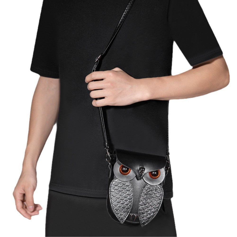 Creative Owl Design Crossbody Shoulder Bag ��� Compact, Unique & Stylish for Women
