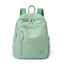 Light Green Mini Nylon Multi-Compartment Backpack - Lightweight and Stylish Everyday Bag