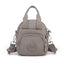 Coffee Mini Waterproof Nylon Backpack - Lightweight Casual Crossbody Bag