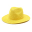 Yellow Women's Wide-Brim Straw Hat with Rhinestones - Elegant and Breathable Sun Hat for Summer Outdoors,M���56-58cm���