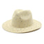 Beige Women's Wide-Brim Straw Hat with Rhinestones - Elegant and Breathable Sun Hat for Summer Outdoors,M(56-58cm)