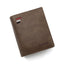 Light Brown Men's RFID Blocking Leather Wallet - Slim and Compact Design