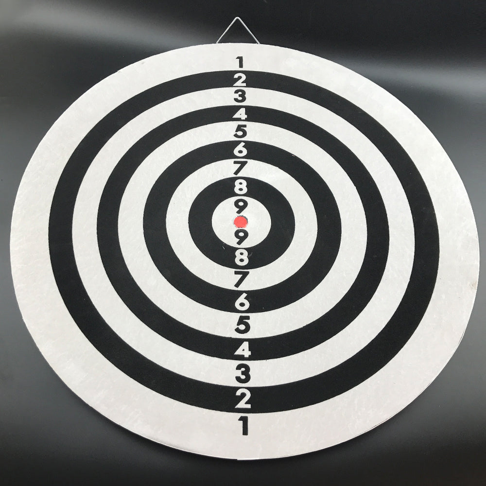 Durable Part Printing 18" Two Side Dart Board+6 Darts Steel Wire Inlay