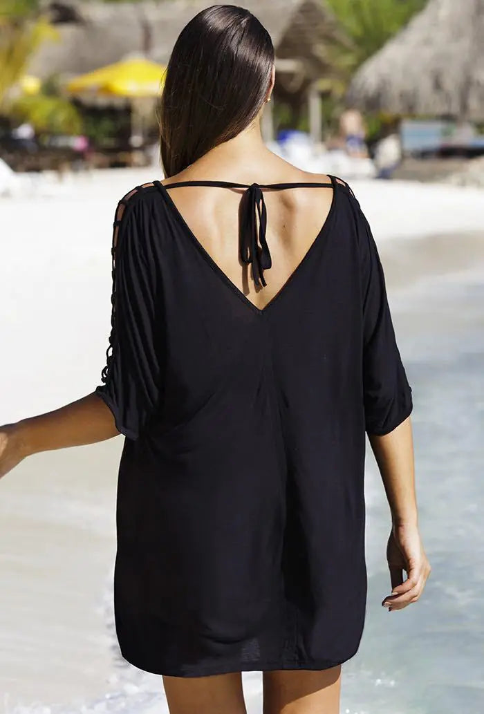Women's Plus Size Loose Beach Dress
