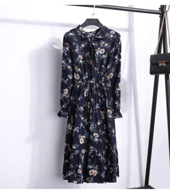 Women's Chiffon Floral Dress
