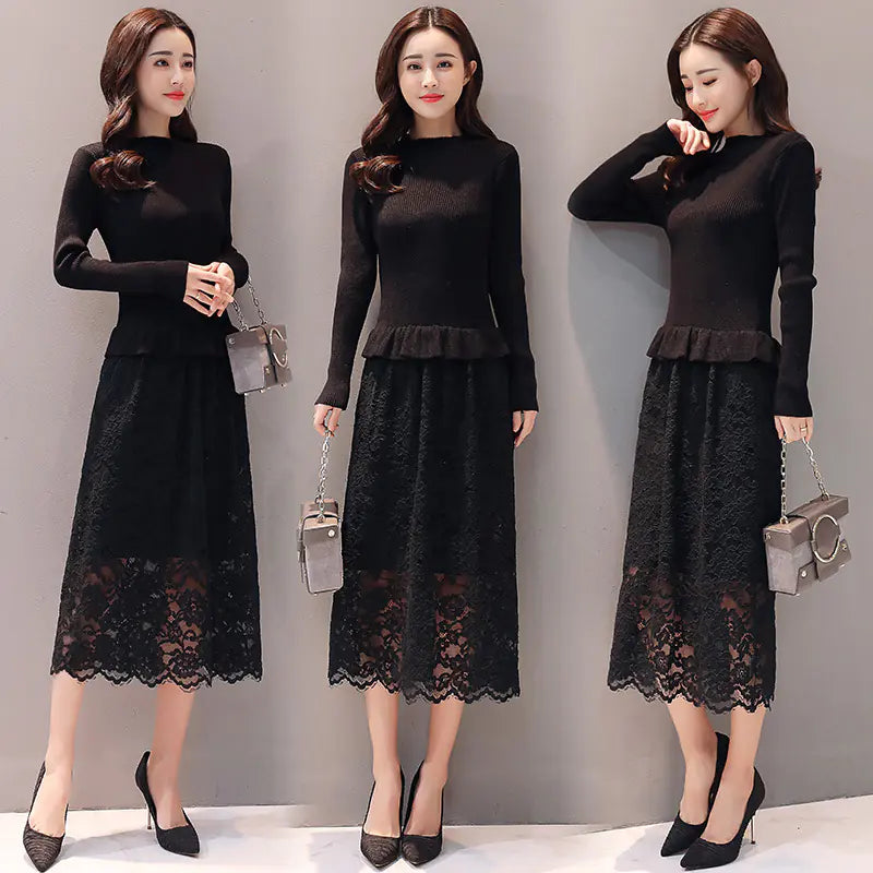 Women's Lace Maxi Dress